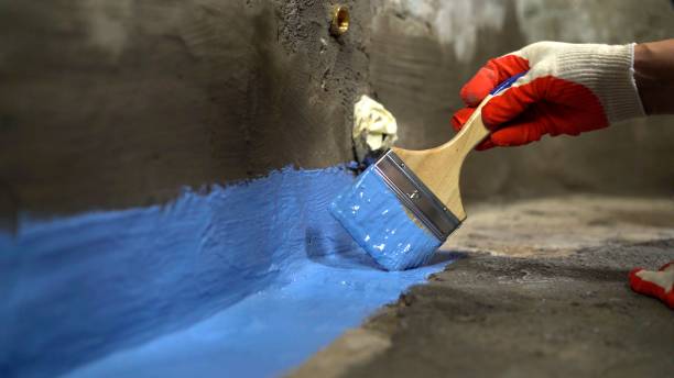 Large-scale Exterior Waterproofing work completed in Hymera, IN by SJ Waterproofing Pros